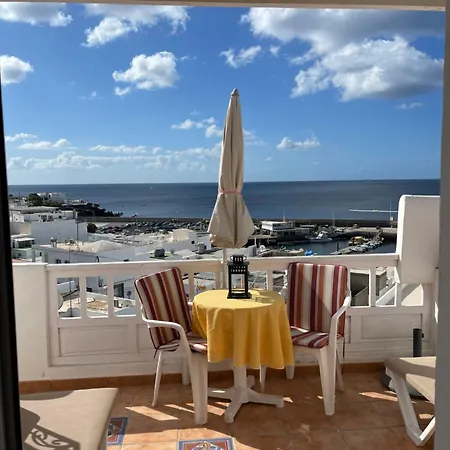 公寓 Azul 41 - Puerto Del Carmen Harbor With Oceanview, Pet Friendly, Pool 蒂亚斯